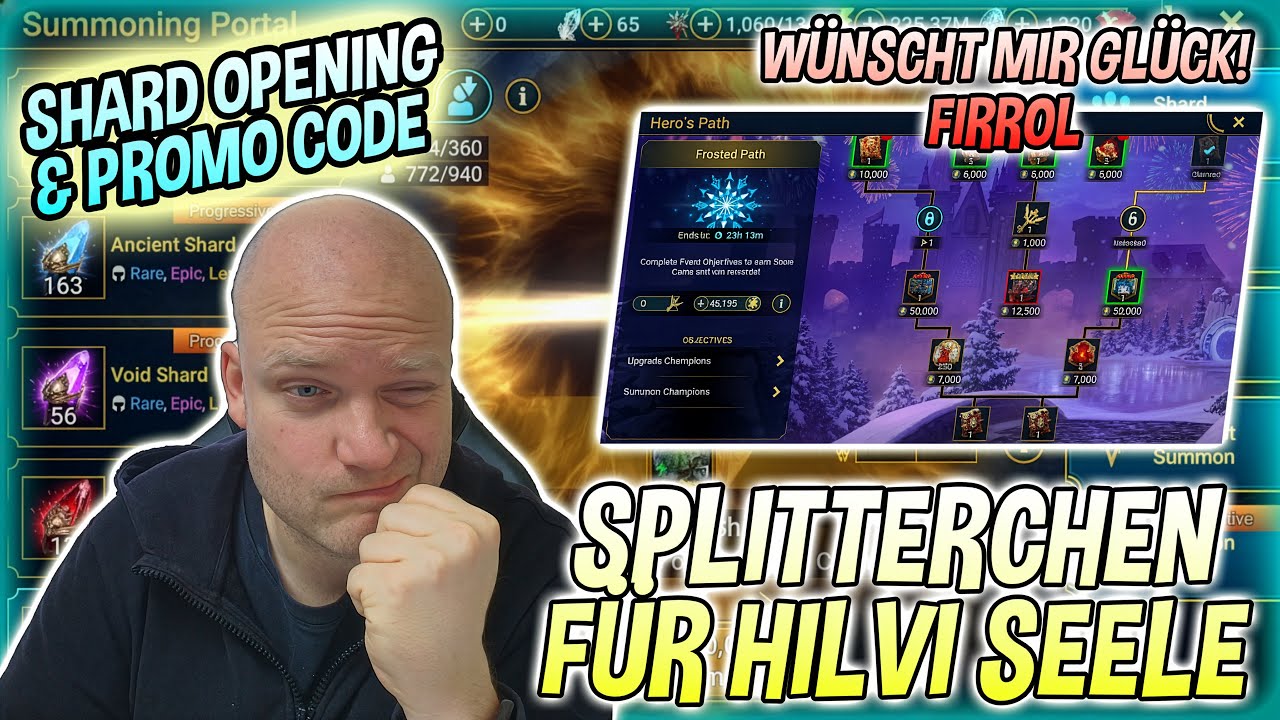 Raid | Shard Opening 💎- 5er Seele Hilvi - Frosted Path