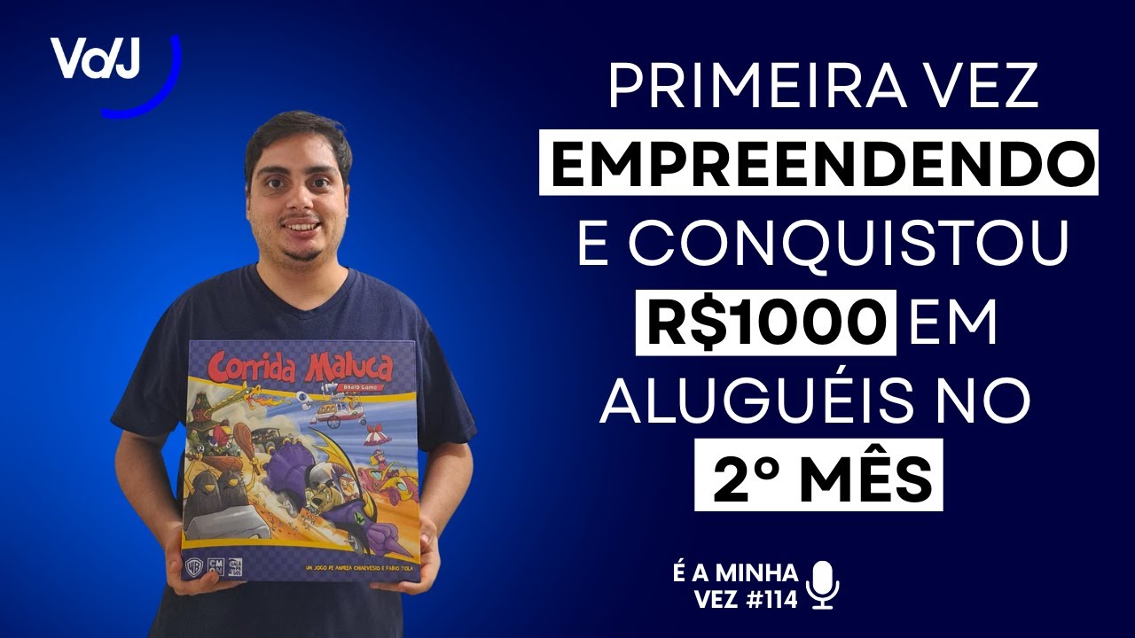 Lucas Berquó da Camaleão Lúdico | É a Minha Vez! #114