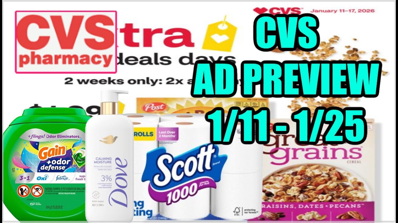 CVS AD PREVIEW (1/11 - 1/25)