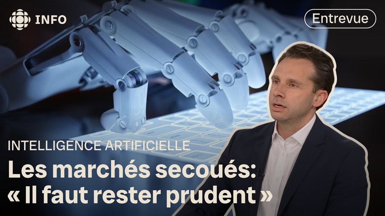 L’IA secoue les marchés : « il faut rester prudent », selon un expert | Zone économie