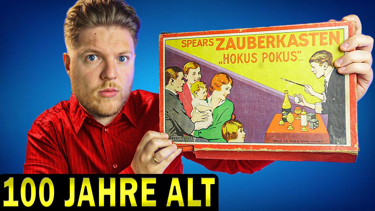 Ich teste einen 100 Jahre alten Zauberkasten