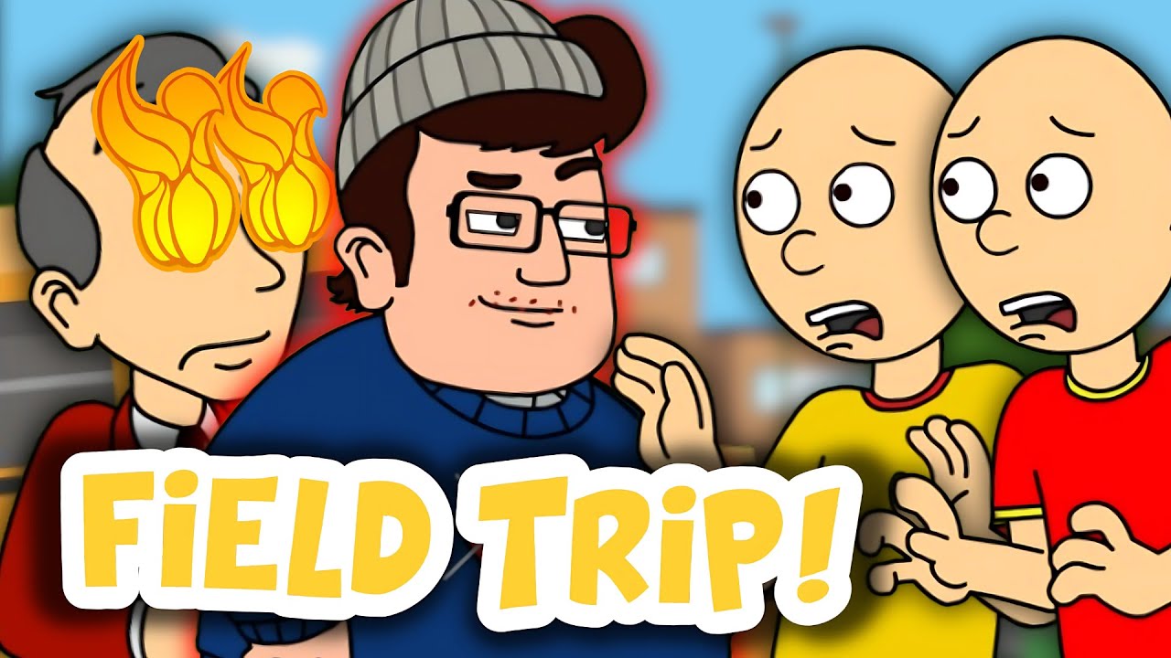 Bob Leaves Caillou & Daillou Behind On The Field Trip/Grounded