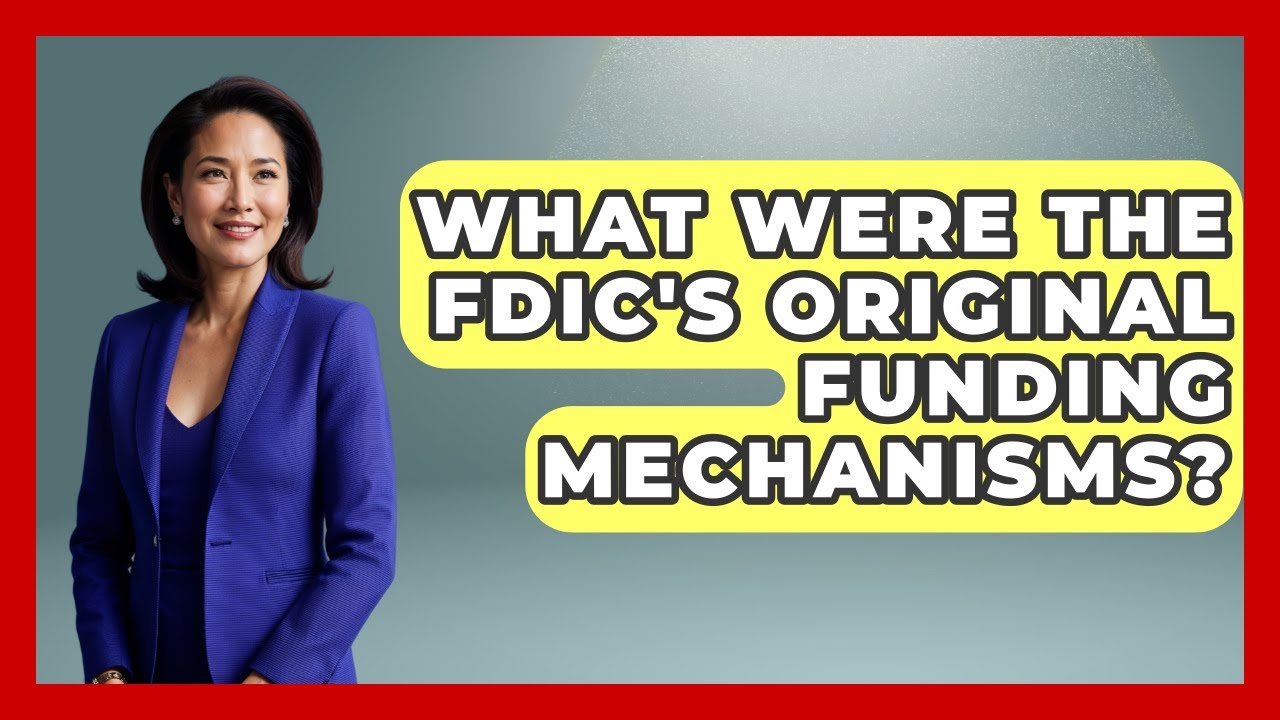 What Were The FDIC's Original Funding Mechanisms? | Financial History Files News