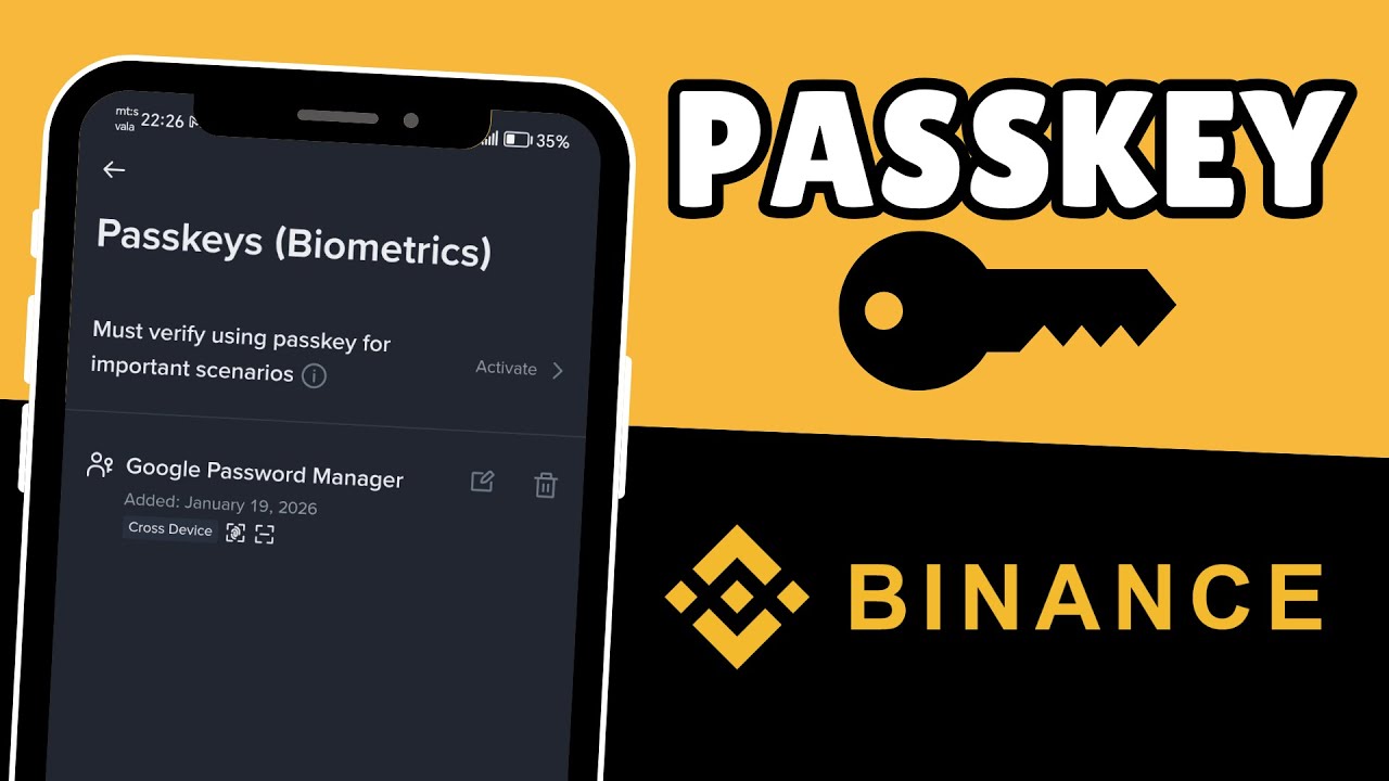 Binance: How to Add a Passkey (Step by Step)