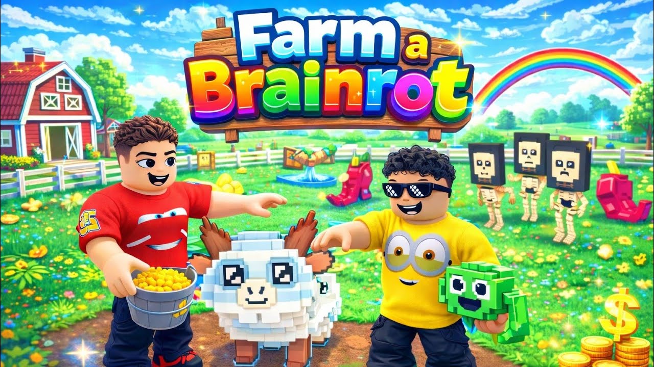 Fillova Fermën Time të Parë me Brainrota! 😱 | Farm a Brainrot Roblox