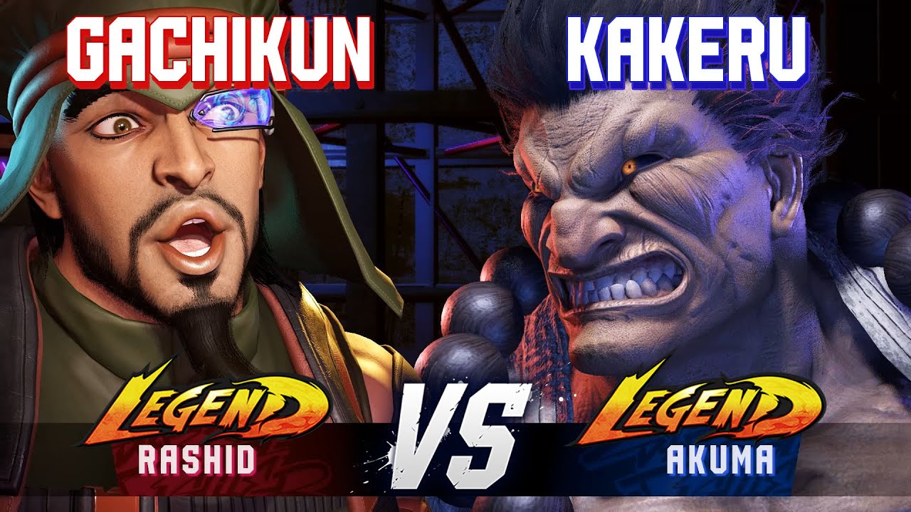 SF6 ▰ GACHIKUN (Rashid) vs KAKERU (Akuma) ▰ High Level Gameplay