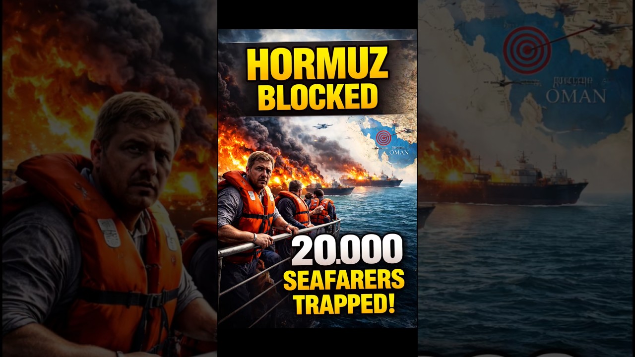 Hormuz Crisis 2026: 20,000 Seafarers Trapped | Global Shipping Emergency Explained #shippingcrisis