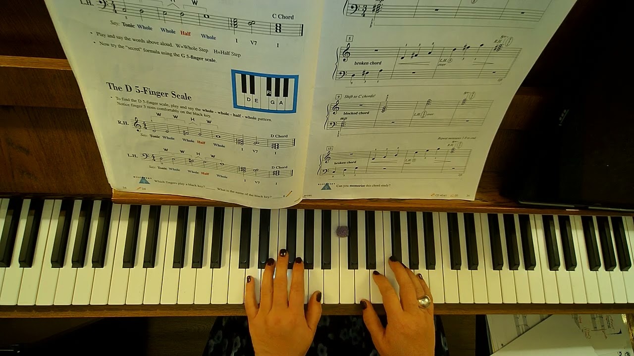 Pg. 34-35 D Scale and Chords