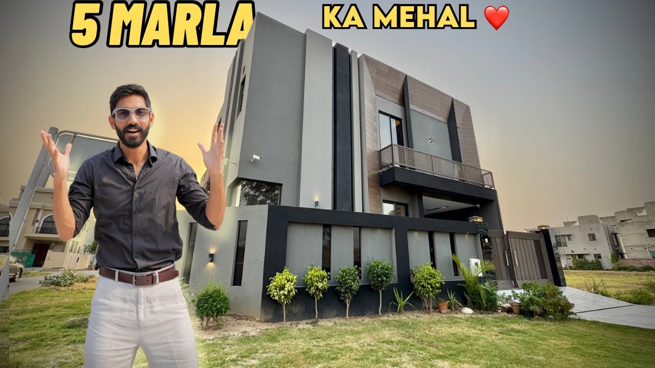 5 Marla Corner Category IMPRESSIVE House for sale in DHA Lahore