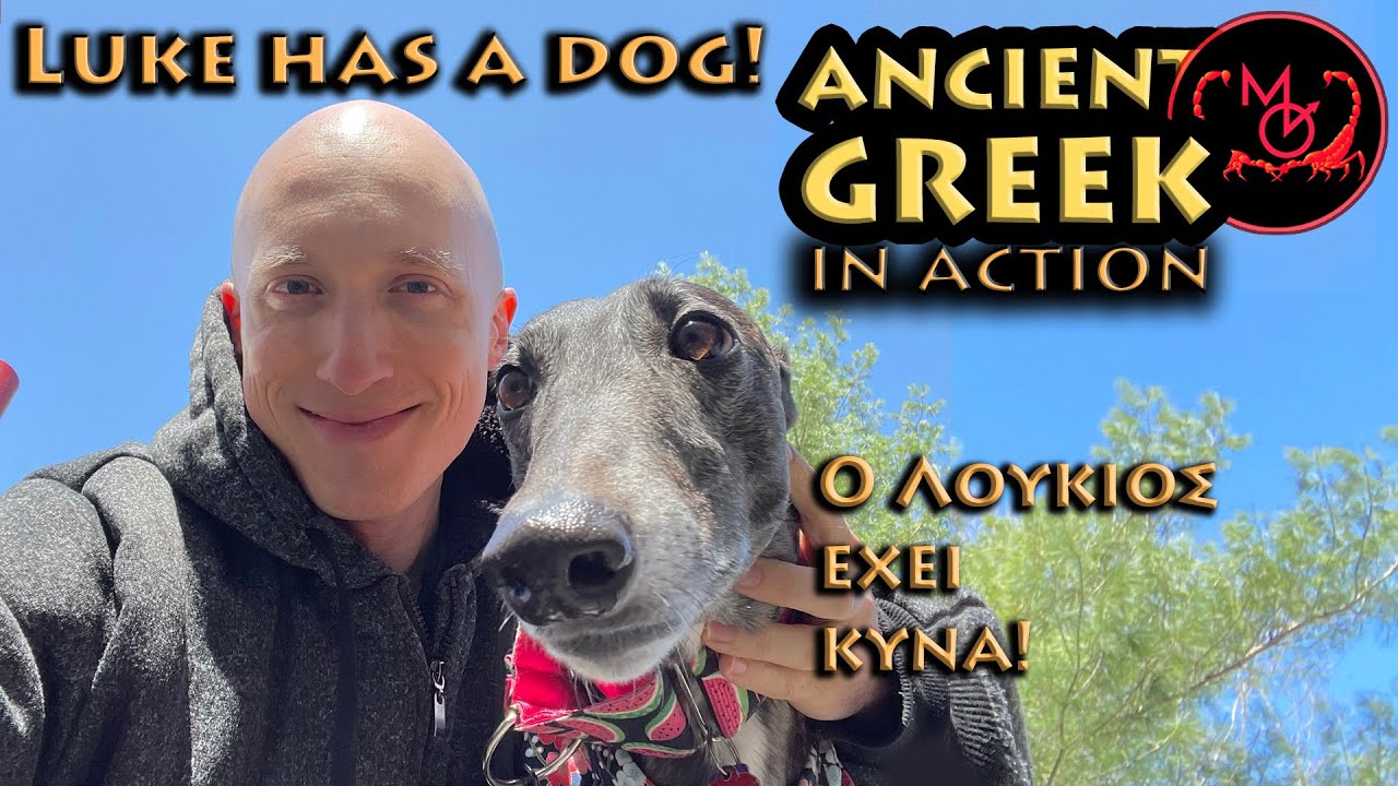 OLD SERIES | Luke has a dog! 🐶 Ancient Greek in Action! ep.11 | Pl. the Verbs 