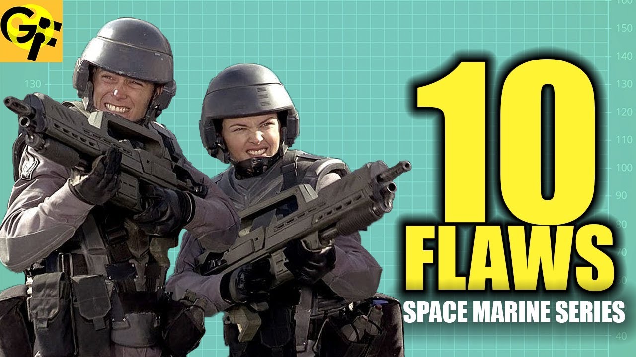 10 FLAWS with the STARSHIP TROOPERS Mobile Infantry | BEST SPACE MARINE SERIES