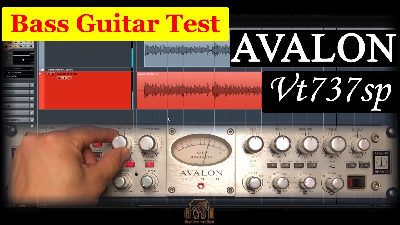 Avalon Vt737sp - Bass Guitar | Hardware Demo