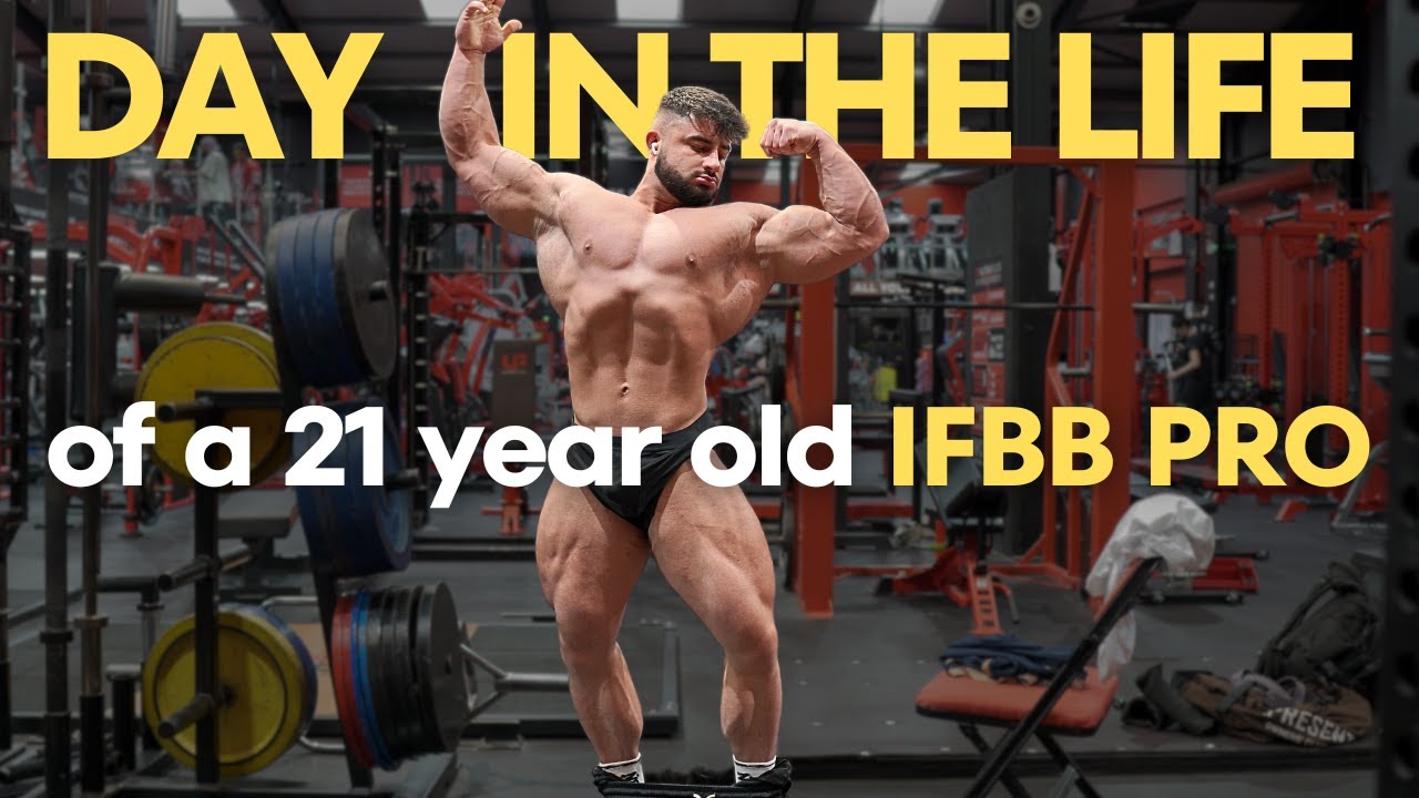 DAY IN THE LIFE OF EUROPE'S YOUNGEST IFBB PRO | PURSUING 