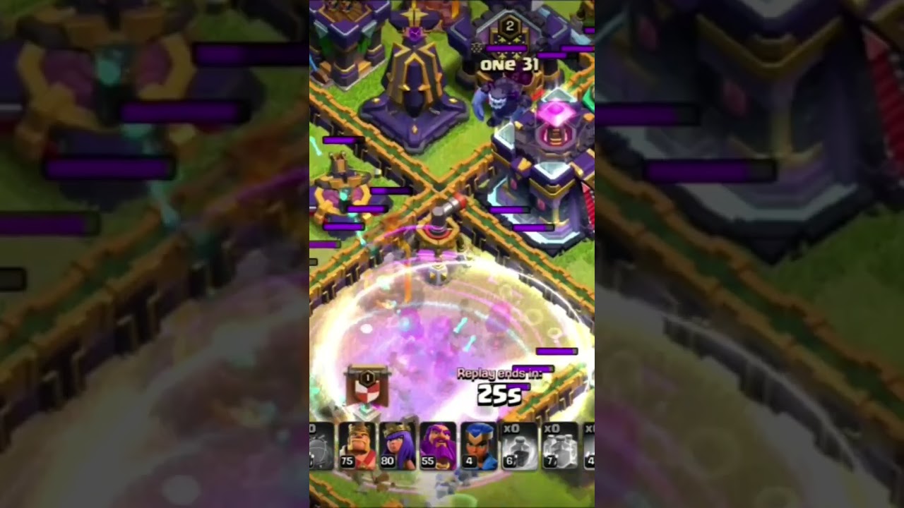 coc attack 🥰😘 #clashroyale #coc #mobilegamer #cocattack #gaming #clashofclans