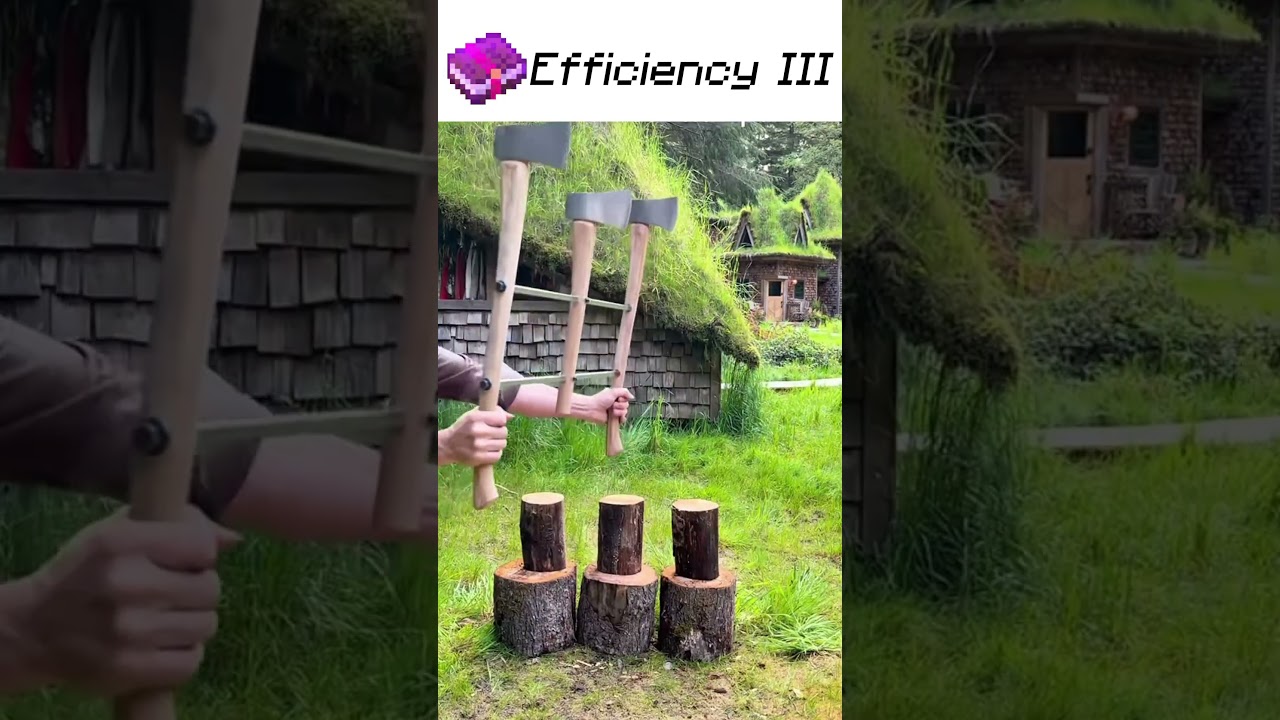 Minecraft in real life 