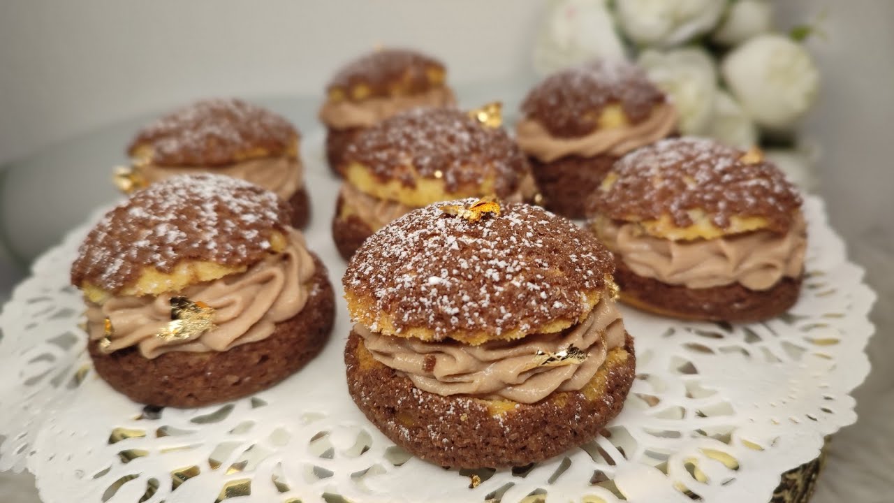 Choux praliné façon Paris-Brest #parisbrest #chouxaucraquelin #praline #praliné #patisserie 😍