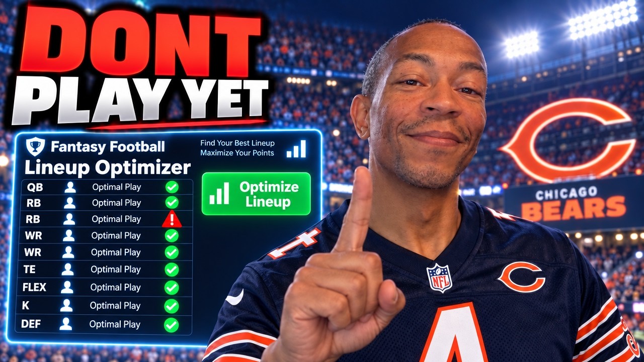 DON'T Build Your Patriots vs  Bears DFS Lineup Until You Watch THIS!