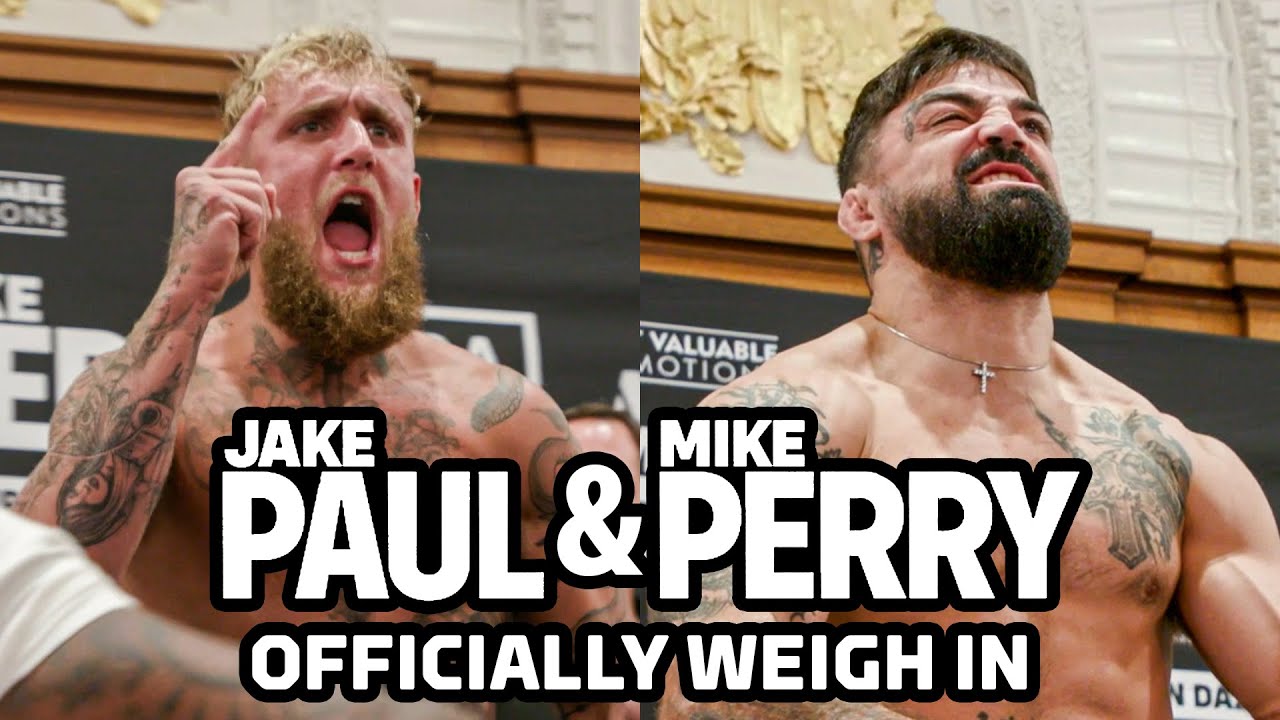 Jake Paul Has Early Scare at Paul vs. Perry Weigh-Ins - MMA Fighting