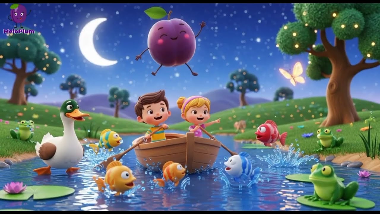 Preschool Nursery Rhymes Compilation | Row Row Row Your Boat and More Songs