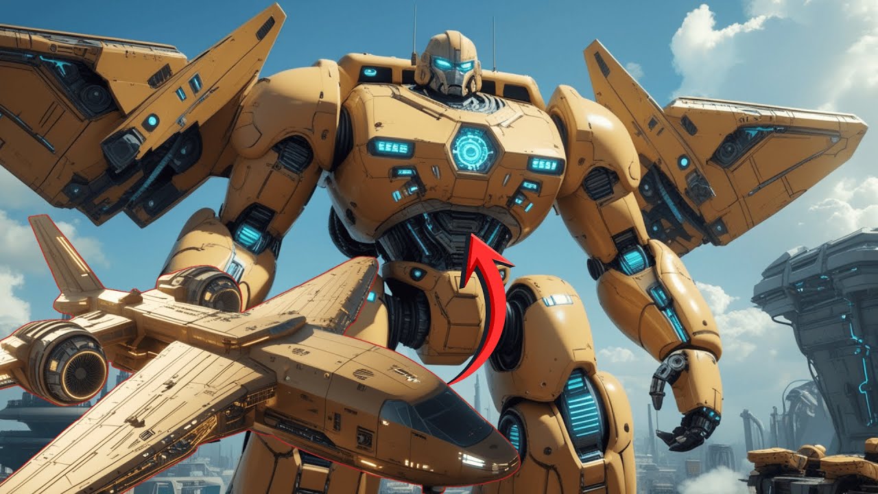What Happens If Futuristic Airplanes Transformed Into Robots? | TRANSFORM LEGENDS