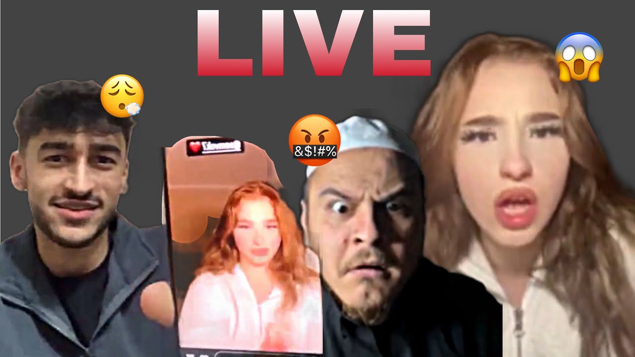 instagram live Deaf Samvok and Valya Zaim😡😱