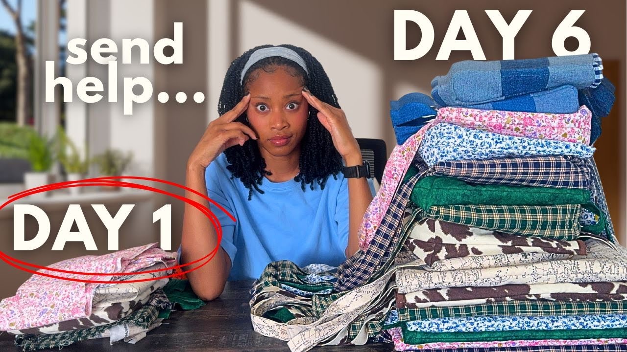 I Sewed 16 Bags In 6 DAYS!