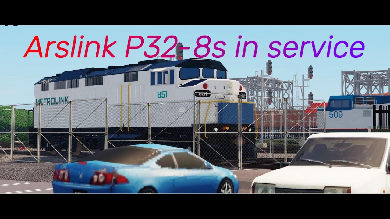 Arslink P32-8s in service | Socal Train Simulator