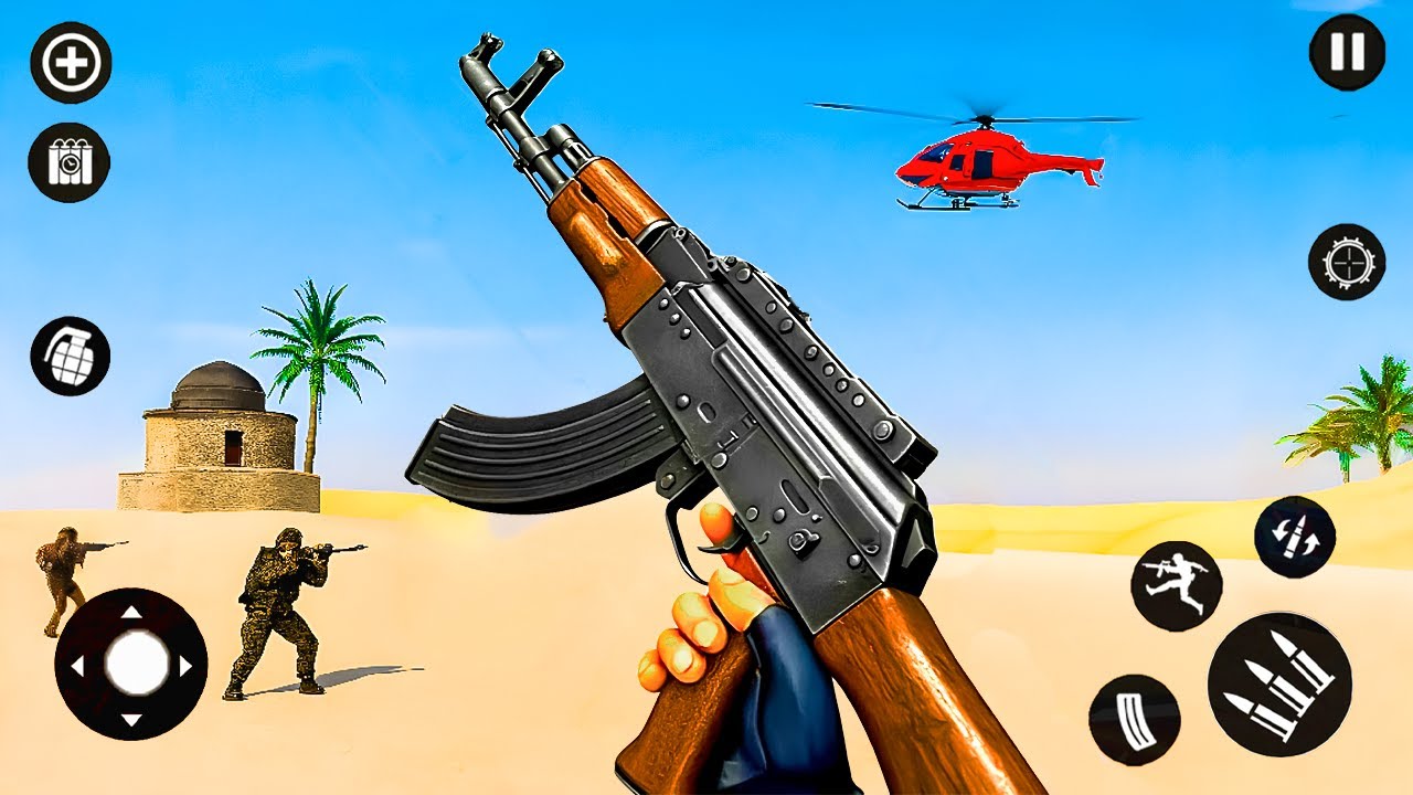 FPS Commando Secret Mission 3D _ Android GamePlay