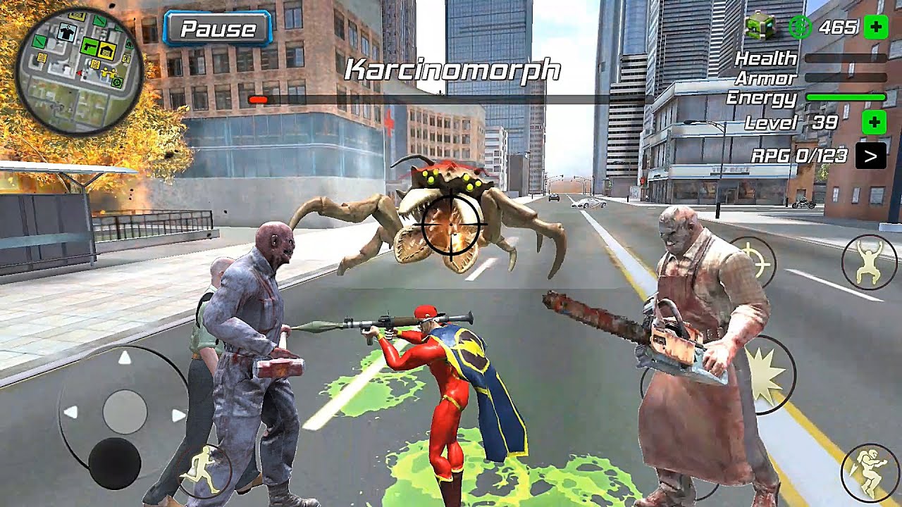 Amazing Powerhero : New York Gangster #54 Halloween - Karcinomorph
