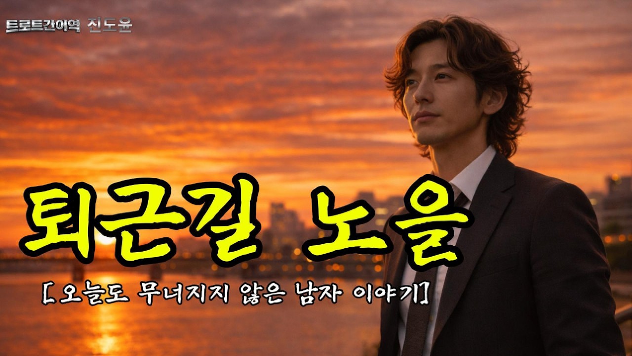 트로트간이역 진도윤이 전하는 퇴근길 위로의 노래〈퇴근길 노을〉. #트로트, #간이역, #진도윤