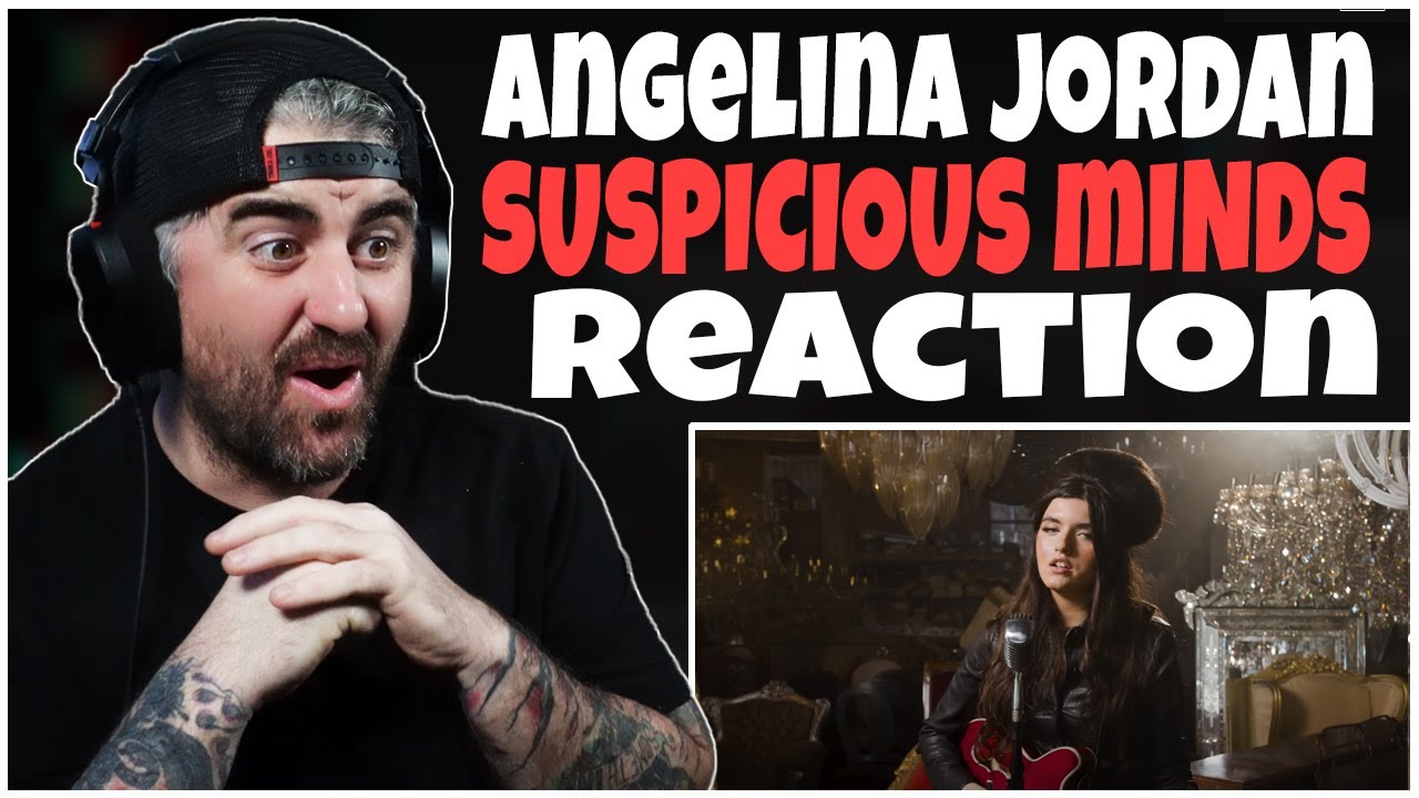Angelina Jordan - Suspicious Minds | Elvis Presley Cover (Rock Artist Reaction)