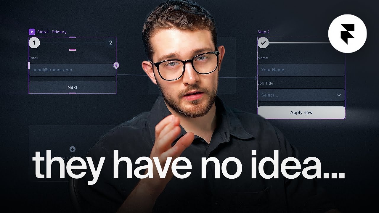 no one talks about this Framer forms trick...