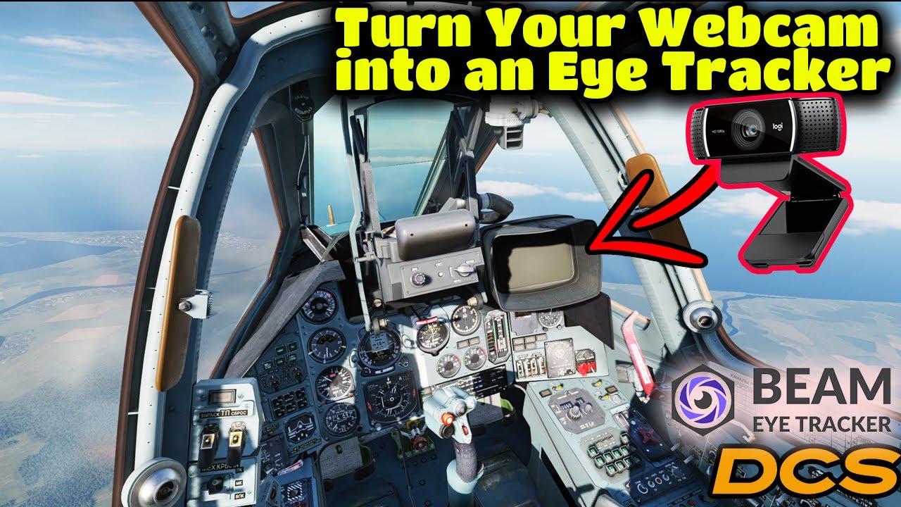 BEAM EYE TRACKER - AI-Powered Eye Tracking | Beam EYE Tracker Tutorial For DCS And Other Simulations