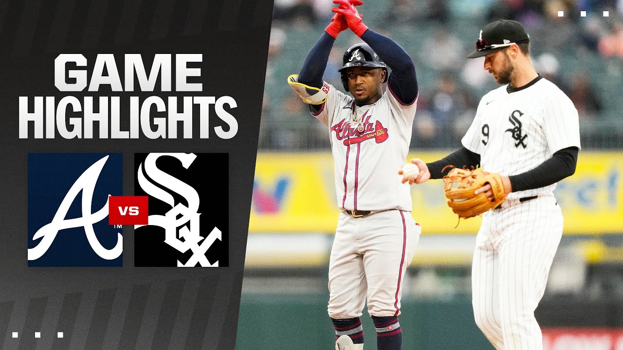 Braves vs. White Sox Game Highlights (4/1/24) | MLB Highlights
