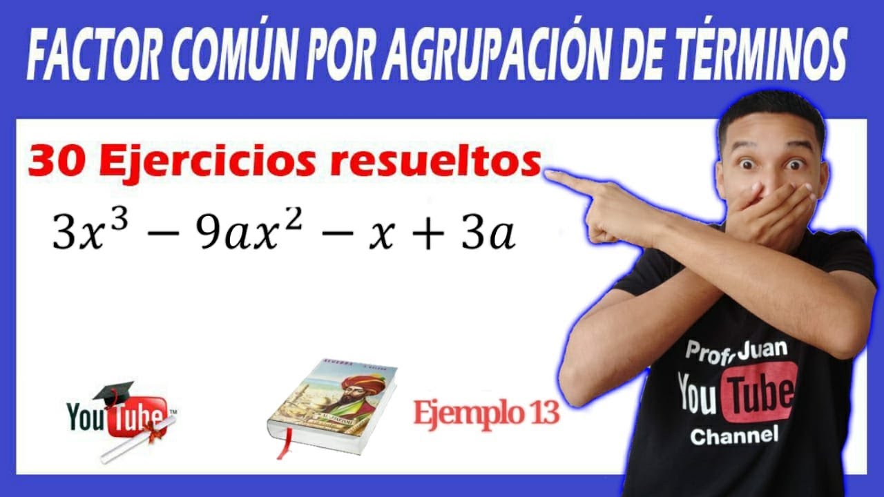 😍 👉CASO 2 factor común por AGRUPACIÓN de términos✅ | 🚀 Súper FÁCIL [ Para PRINCIPIANTES ]