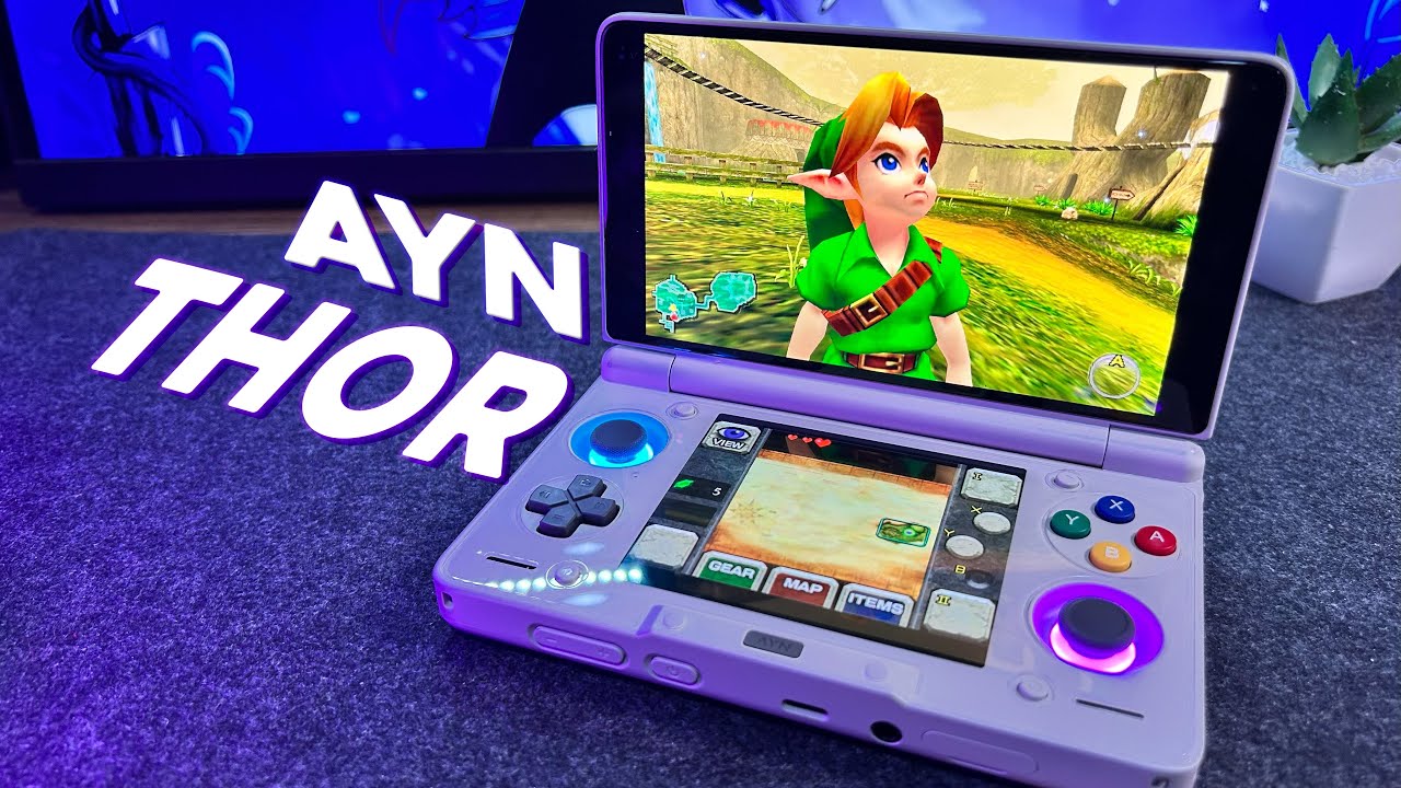 O 3DS TUNADO CHEGOU! AYN THOR - Unboxing e Primeiras Impressões
