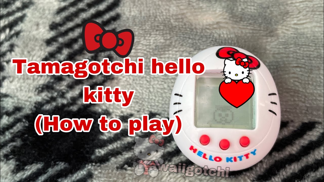 🥧how to play hello kitty tamagotchi🥧 💫kawaiigotchi💫