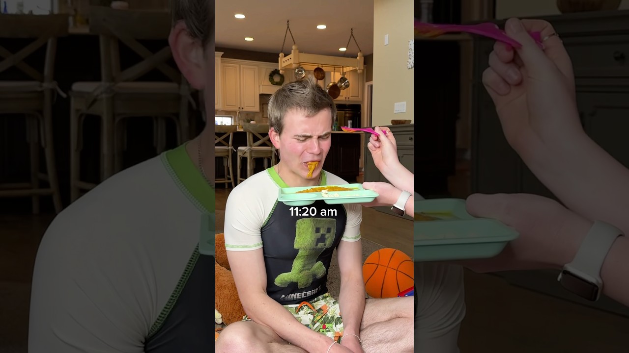 How i remember my morning routine as a toddler 😂