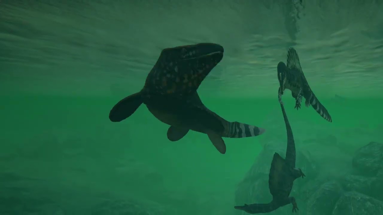 Path of Titans Spino Water PvP
