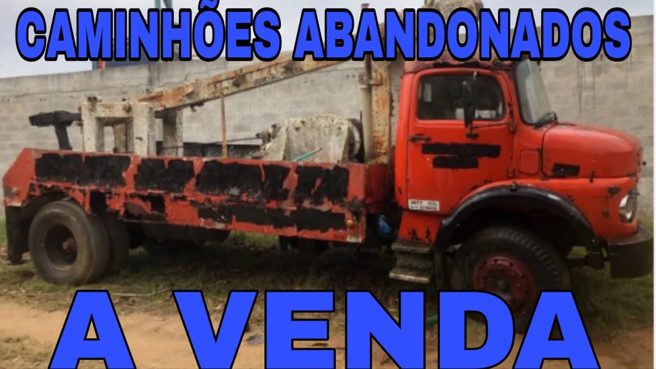 Caminhões Abandonados à Venda 📉 Oliveira Isaias