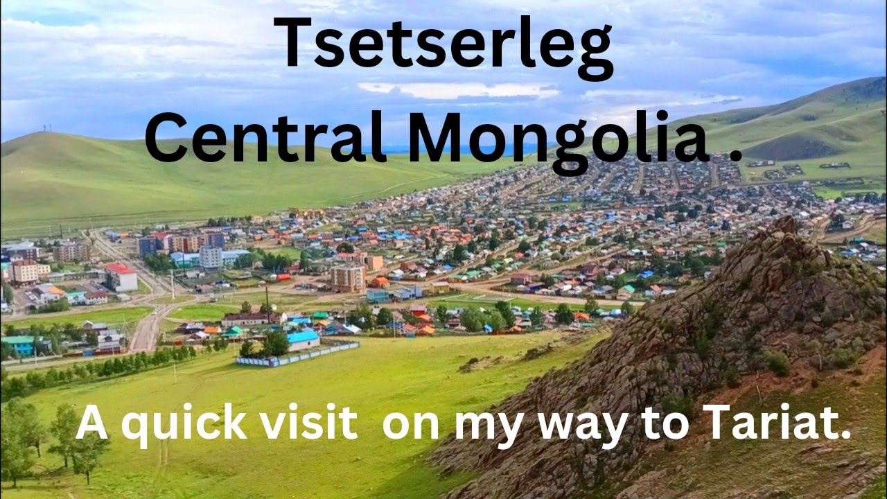 Postcard from Tsetserleg in central Mongolia.