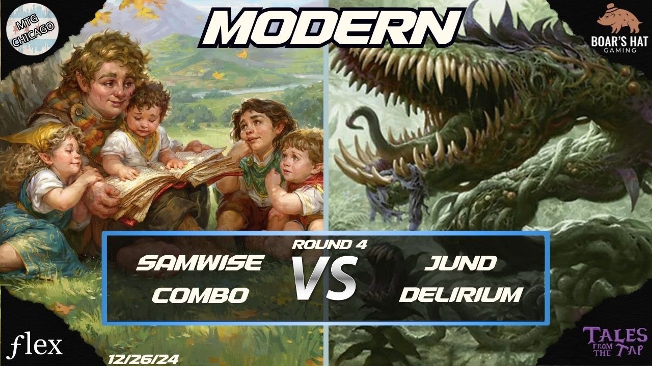 Samwise Combo VS Jund Delirium [MTG Modern Round 4]