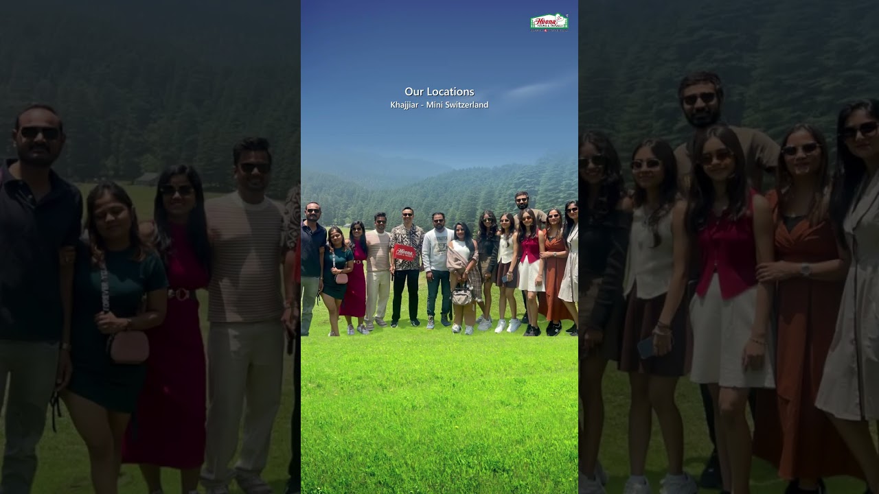 🏞️ Explore the Mini Switzerland of India: Khajjiar with Heena Tours & Travels! 🌲✨