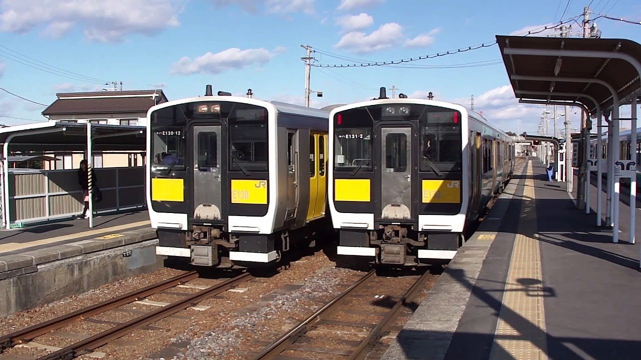 【駅探訪No.29】JR水郡線 上菅谷駅にて(At Kami-Sugaya Station on the JR Suigun Line)