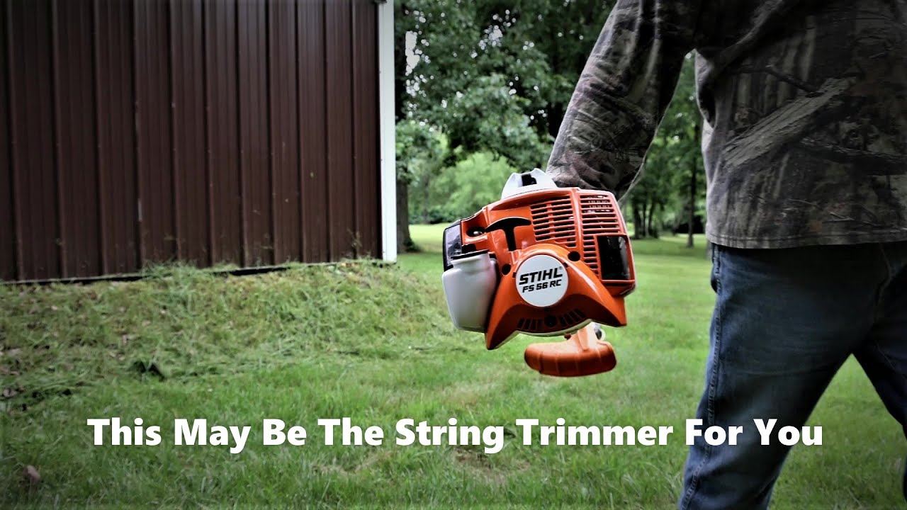 First Time Using The Stihl FS 56RC Brush Trimmer