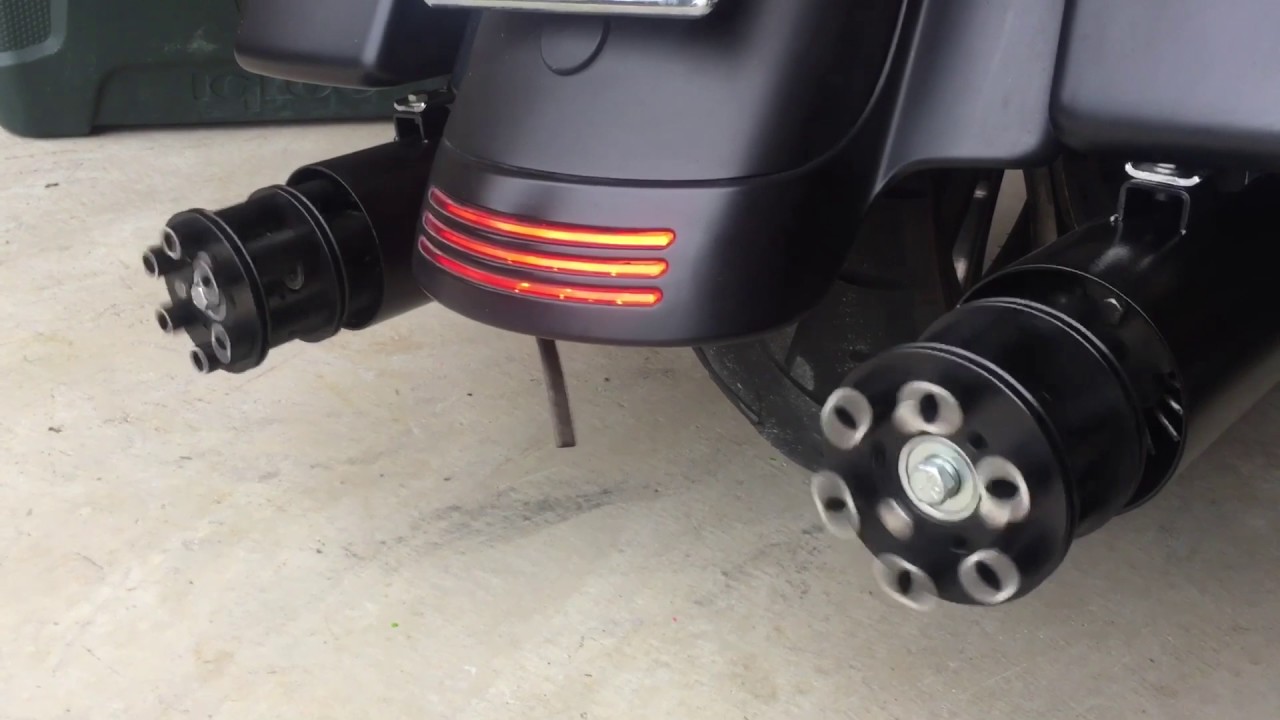 TailGunner Pipes on my Harley Davidson Street Glide FLHX