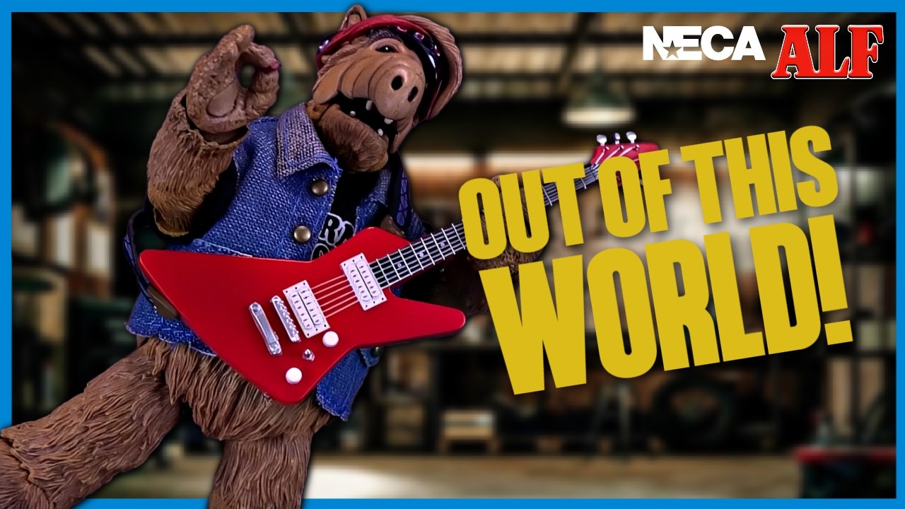 NECA Alf Born to Rock Ultimate Alf Figure | @The Review Spot