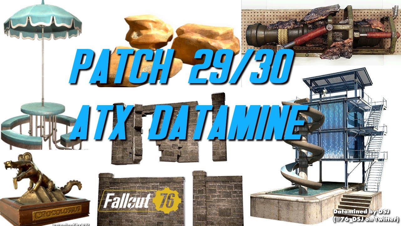 Fallout 76 - ATX Datamine 29/30 - PTS