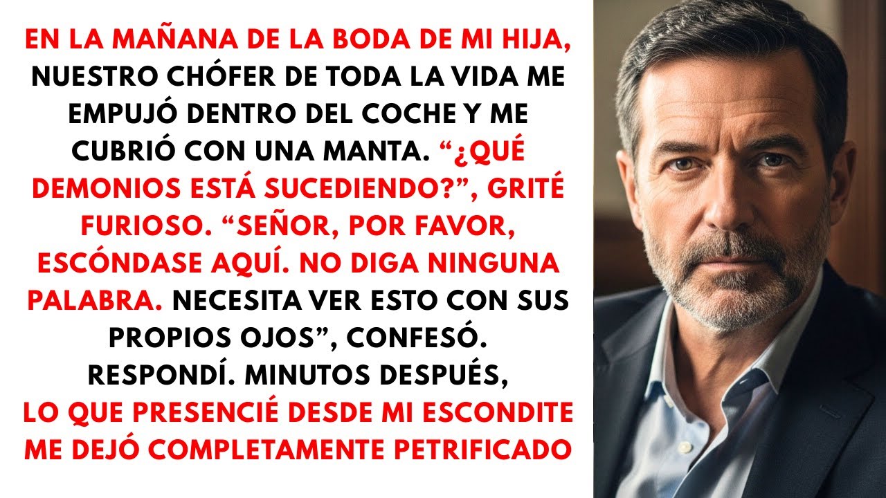 No Digas Nada. Confía En Mí. El Chofer Me Metió En El Coche El Día De La Boda.