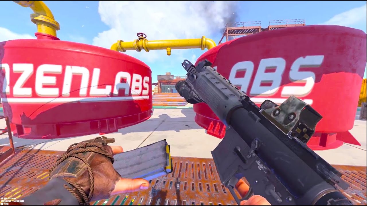 Speedrunning a Raid defense - Rust